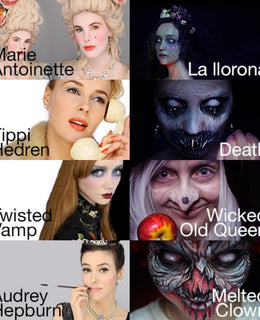 Glam vs Gruesome - Halloween Makeup Inspiration