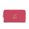 Pompadour Pink Velvet (Makeup Pouch)